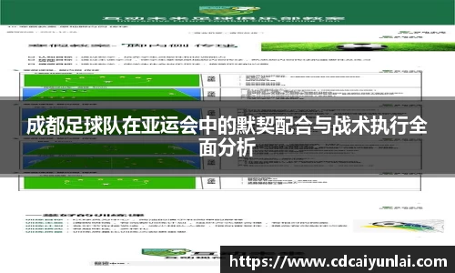 成都足球队在亚运会中的默契配合与战术执行全面分析